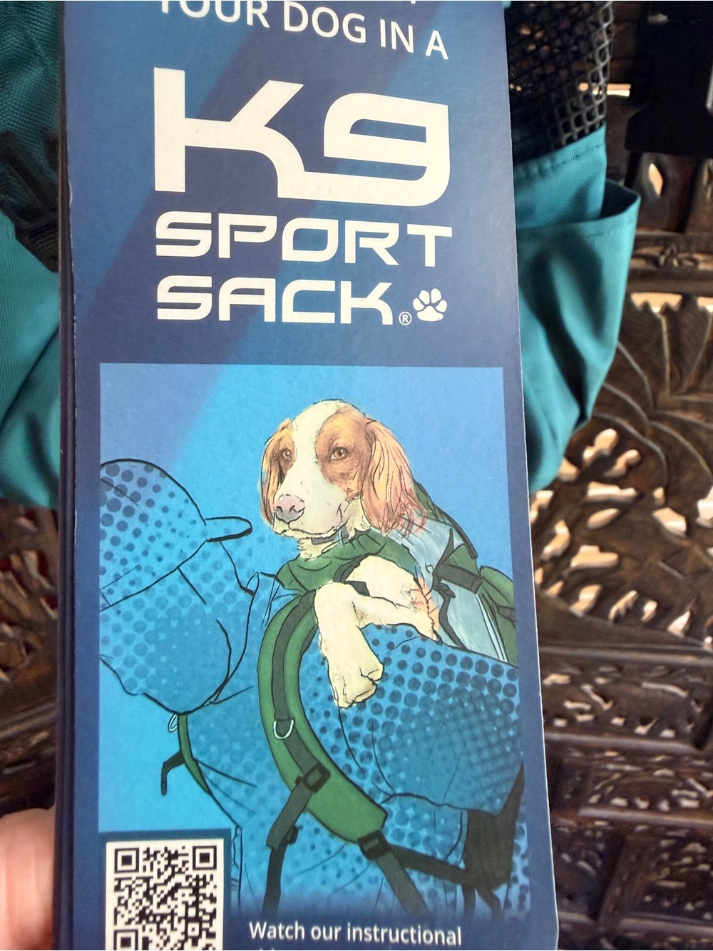 K9 Dog & Cat Sport Backpack - Picture 3 of 8